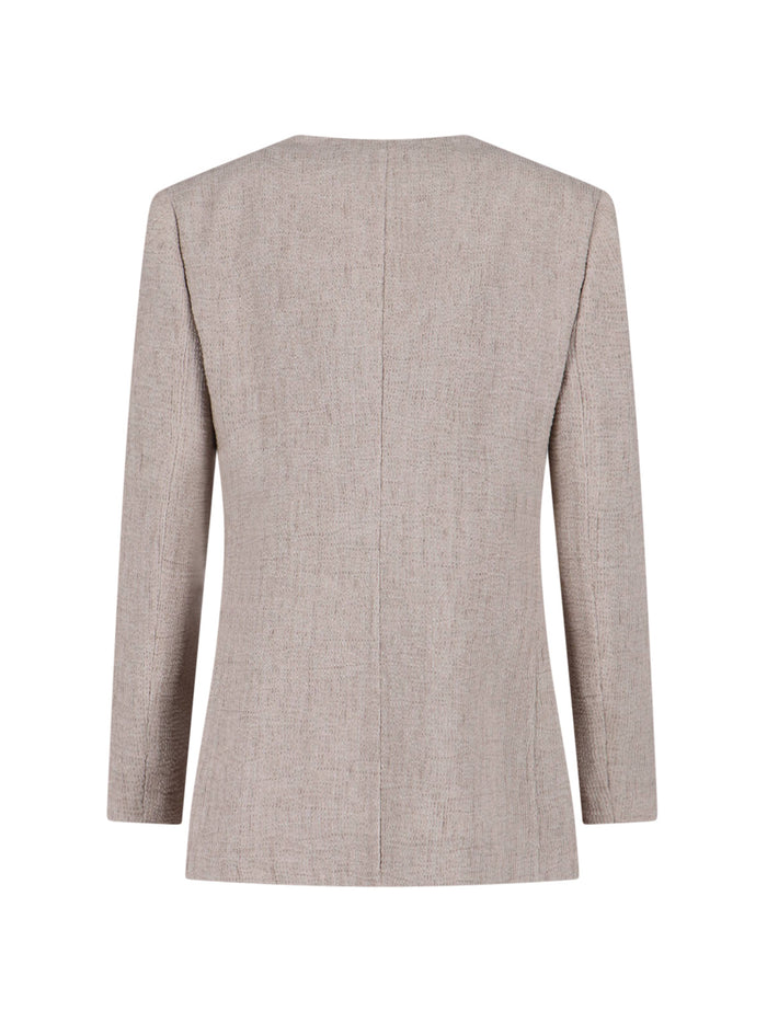 Giorgio Armani Jackets Beige Linen
