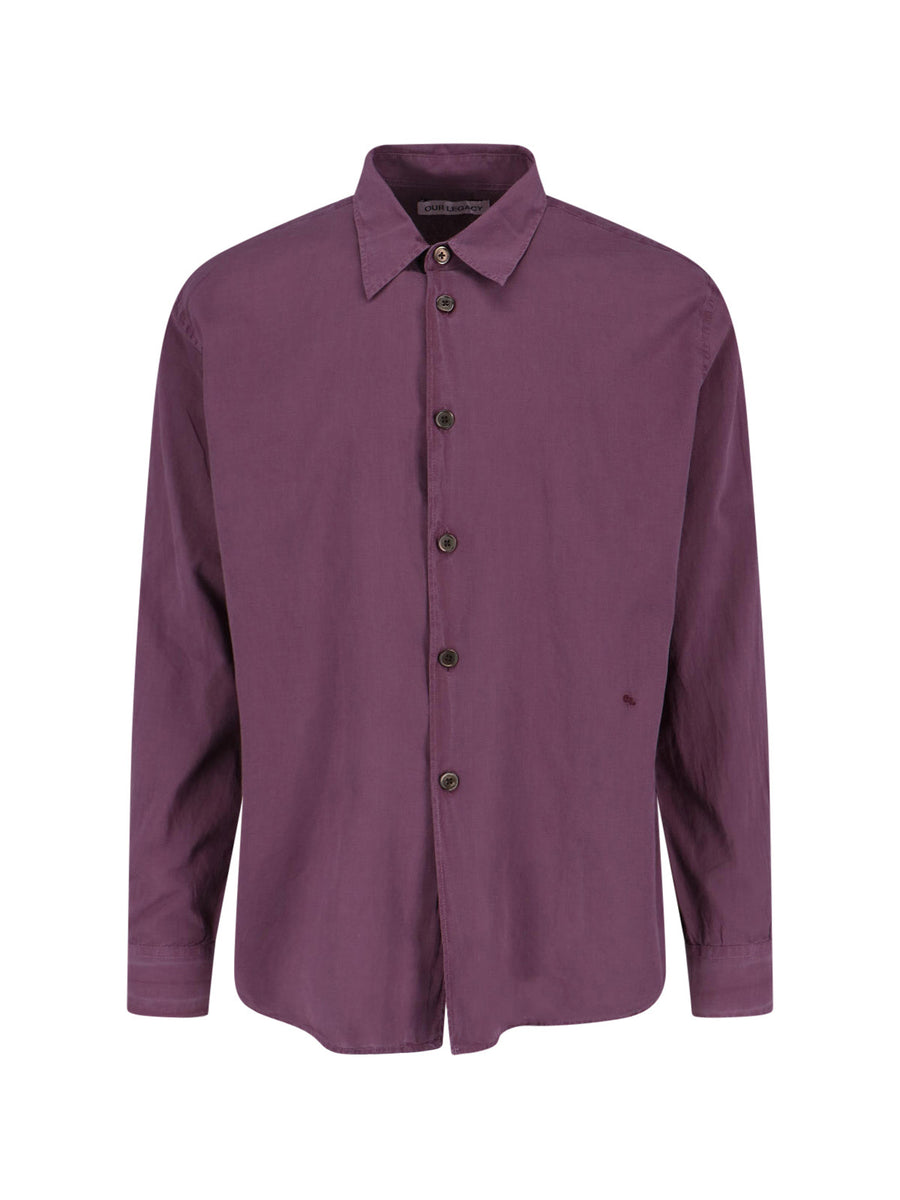 Our Legacy 100% Cotton shirt in purple