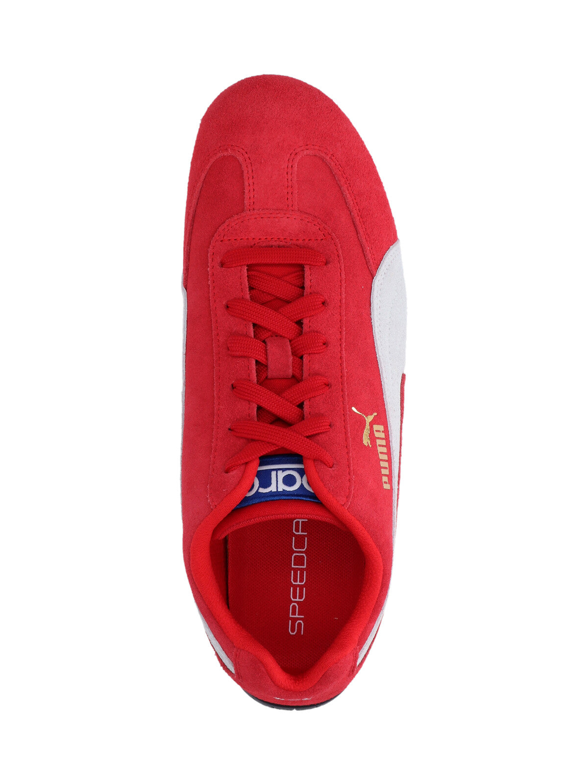 Puma Sneakers Red Upper: Leather