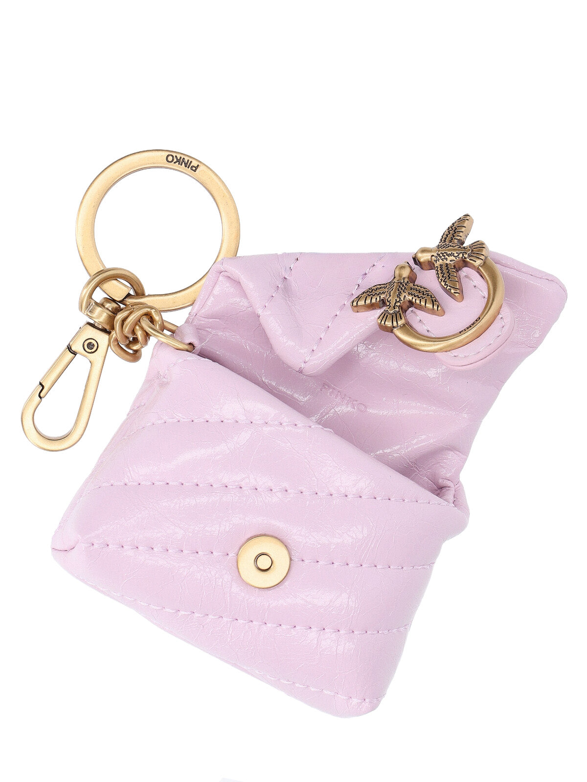 Pinko Wallets Pink Cow Leather