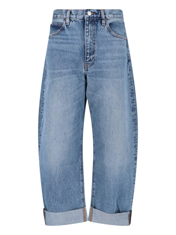 Frame 100% cotton jeans in blue