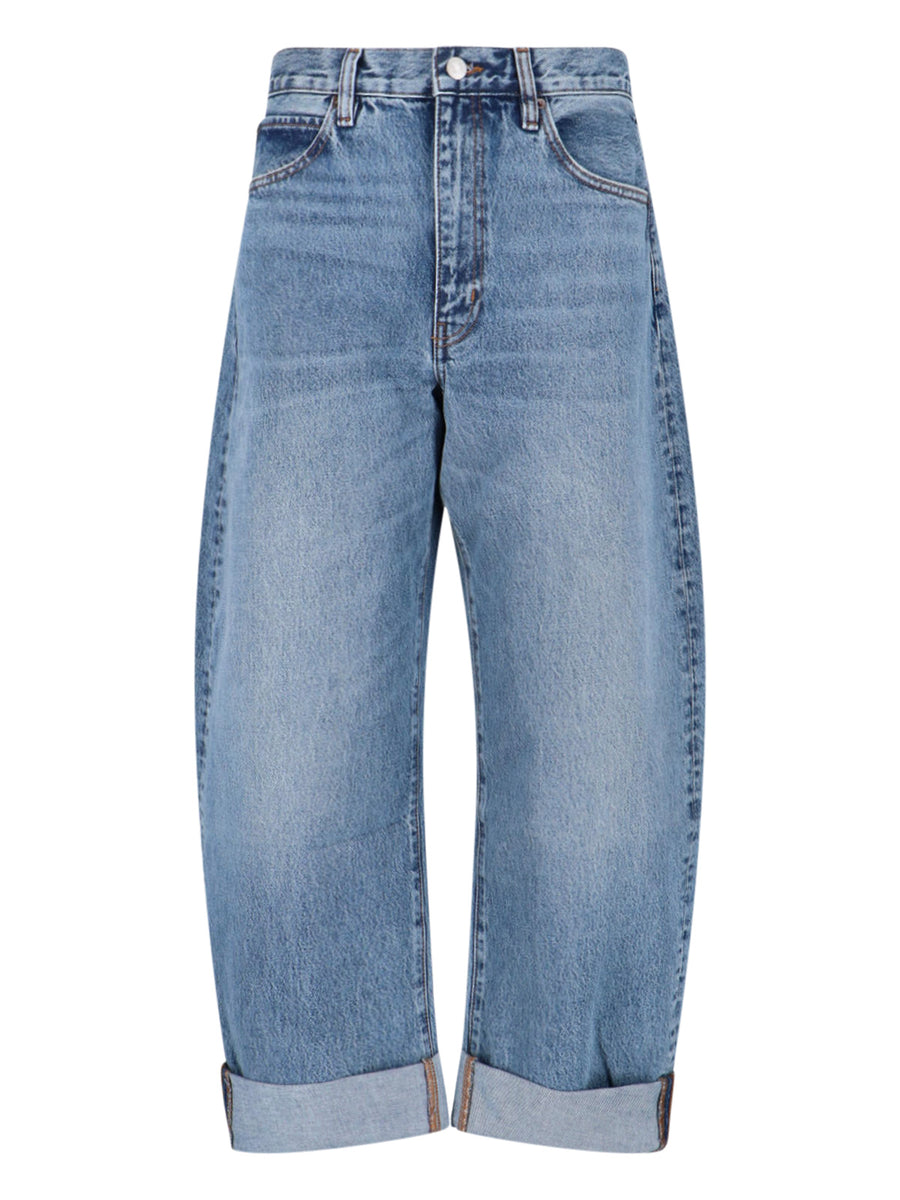 Frame 100% cotton jeans in blue