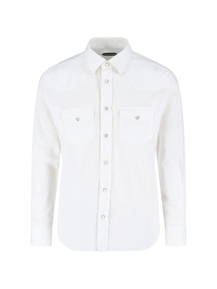 Tom Ford Shirts White Cotton