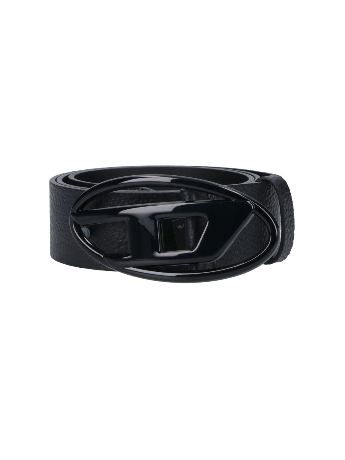 Diesel Belts Black Leather