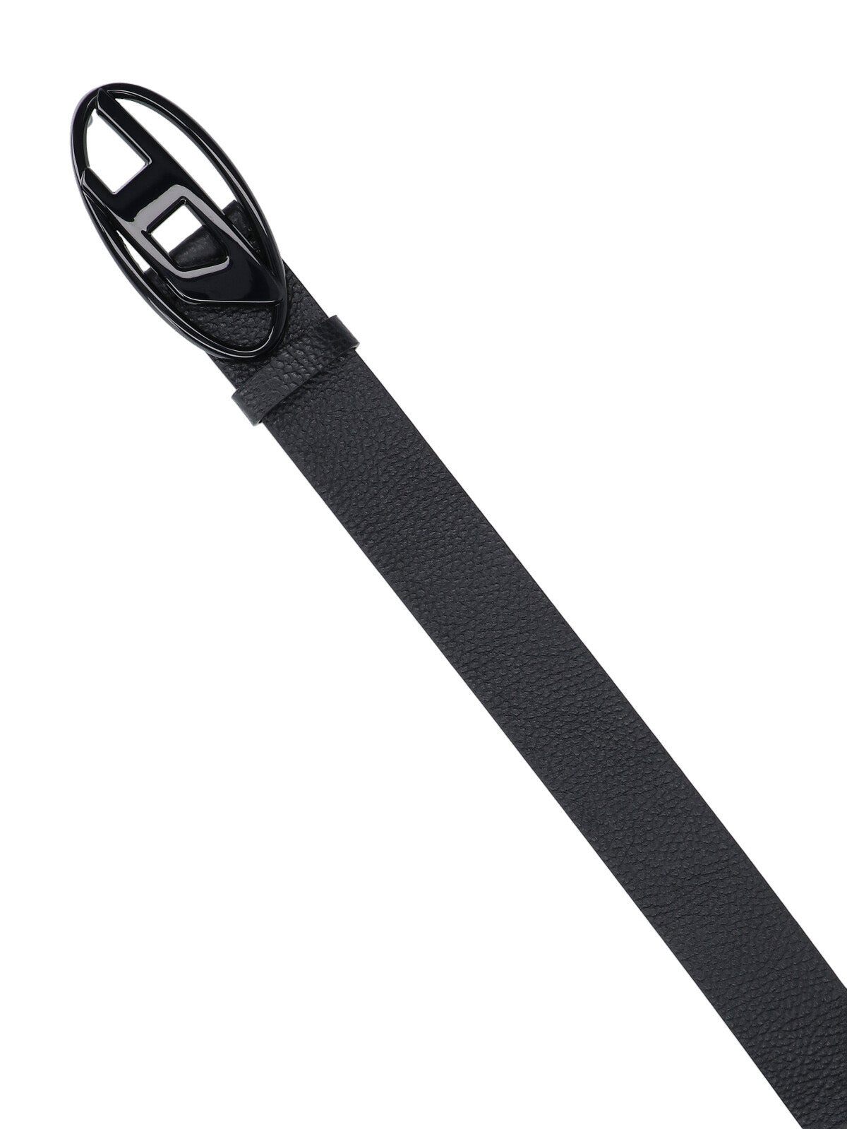 Diesel Belts Black Leather