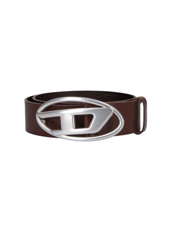 Diesel 100% leather belt in brown