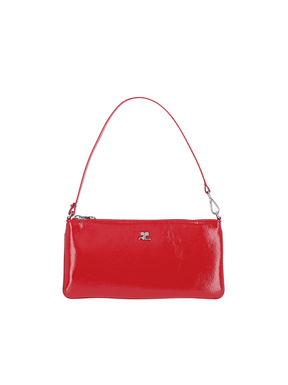 Courrèges Bags Red Varnished Cow Leather