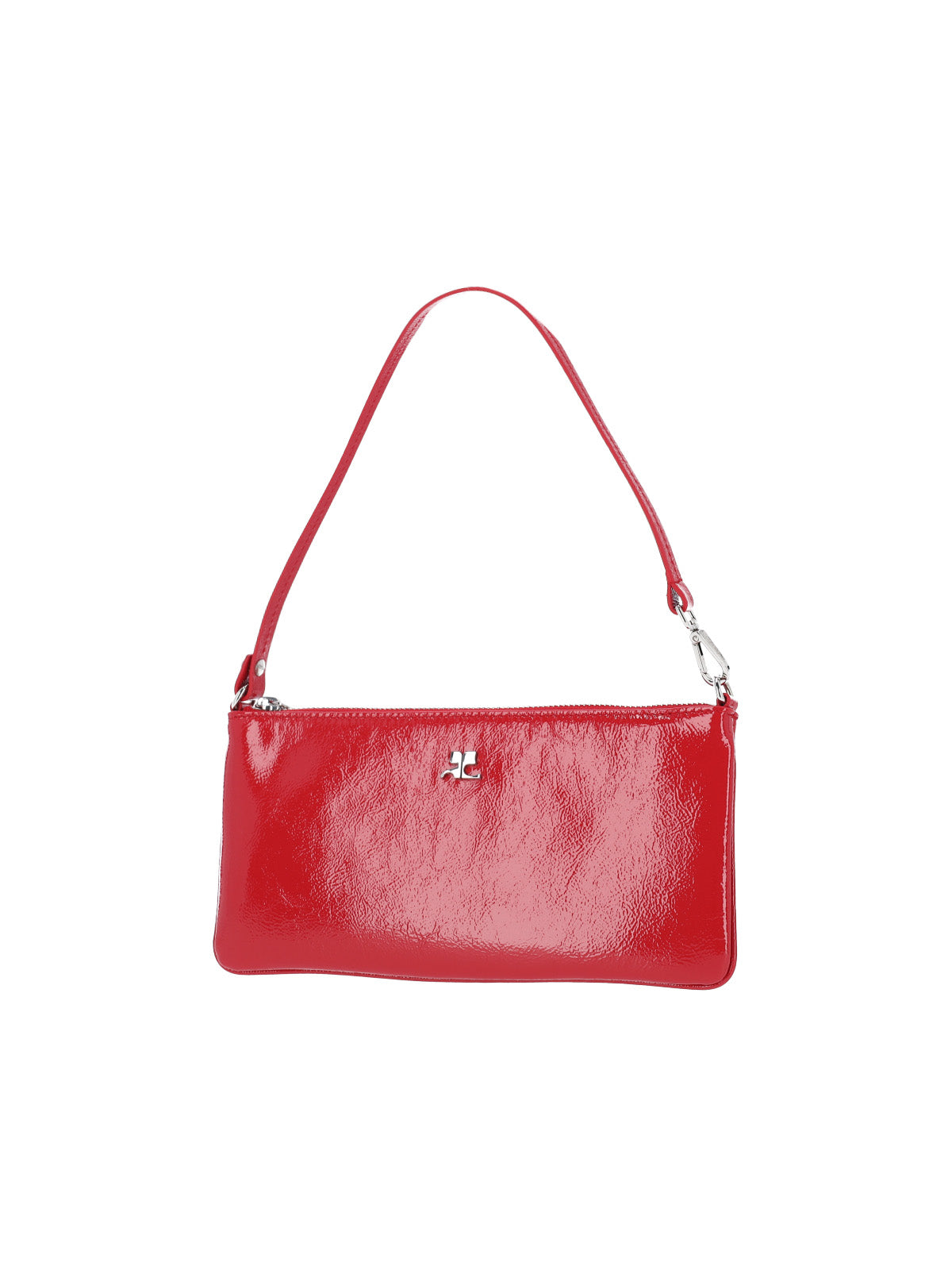 Courrèges Bags Red Varnished Cow Leather