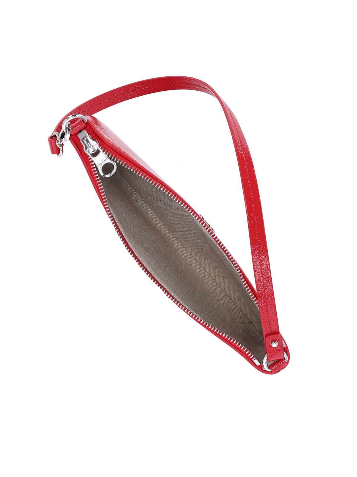 Courrèges Bags Red Varnished Cow Leather