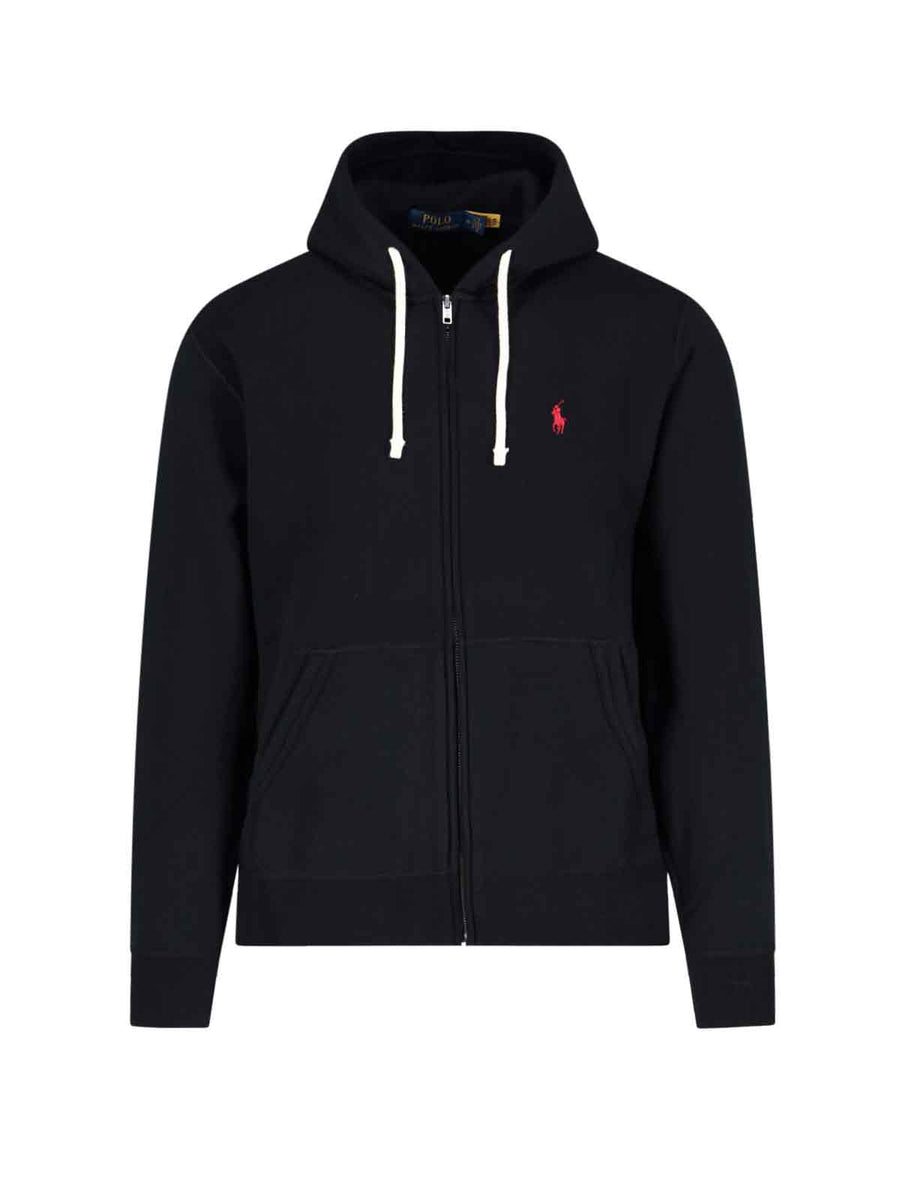 Polo Ralph Lauren 60% Cotton hoodie in black
