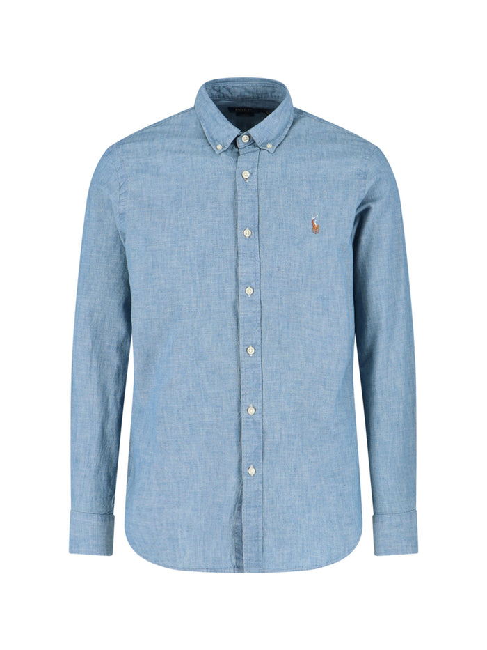 Polo Ralph Lauren Shirts Blue Cotton