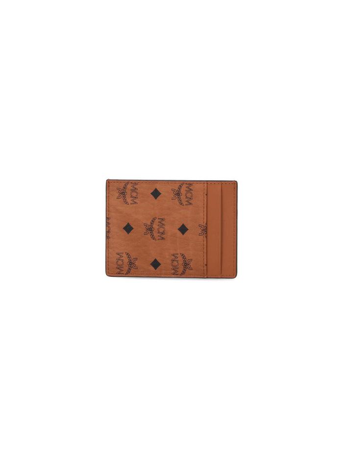 MCM Wallets Brown Polyurethane