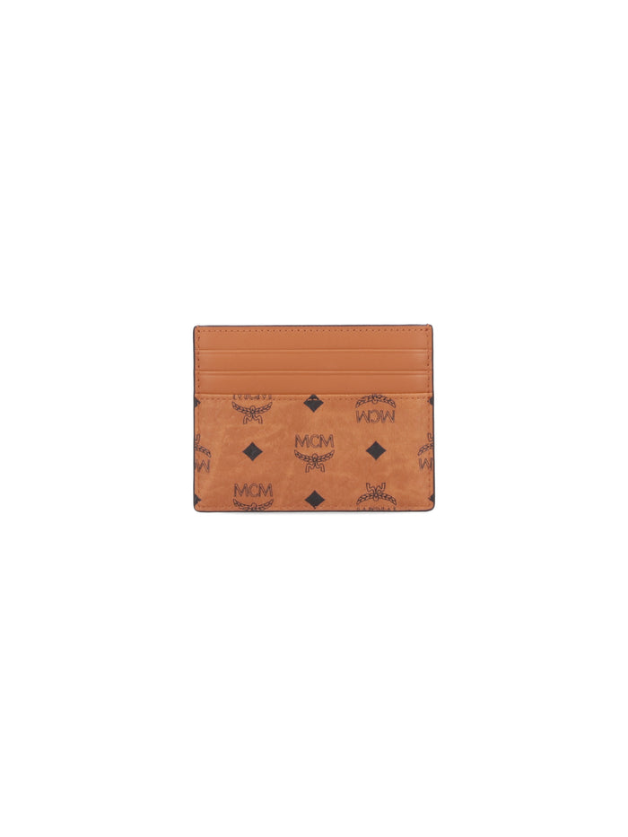MCM Wallets Brown Polyurethane