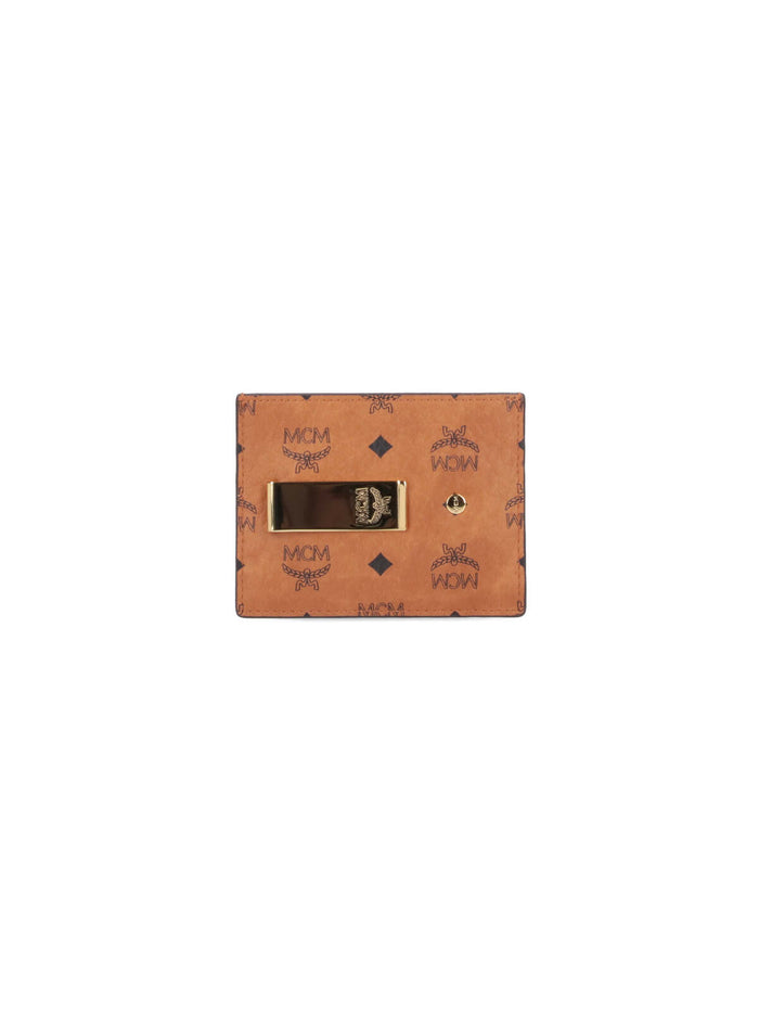 MCM Wallets Brown Polyurethane