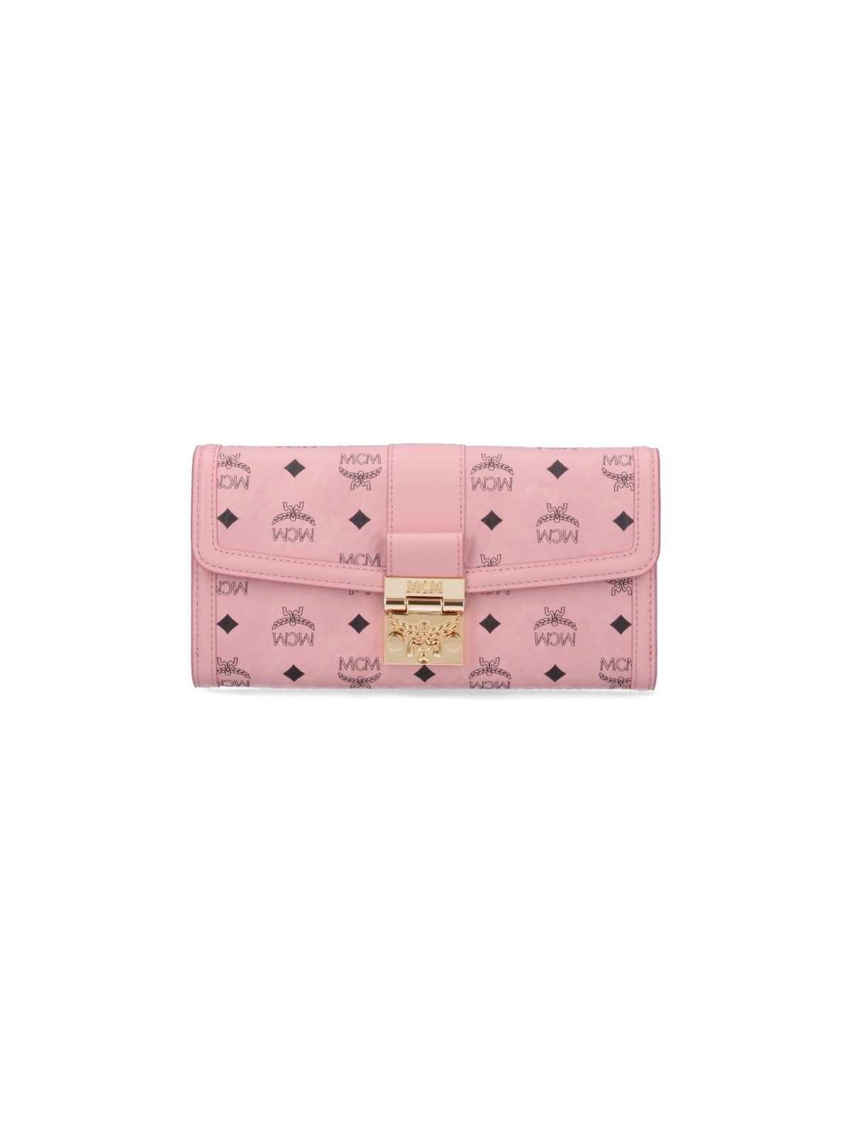 MCM Wallets Pink Polyurethane