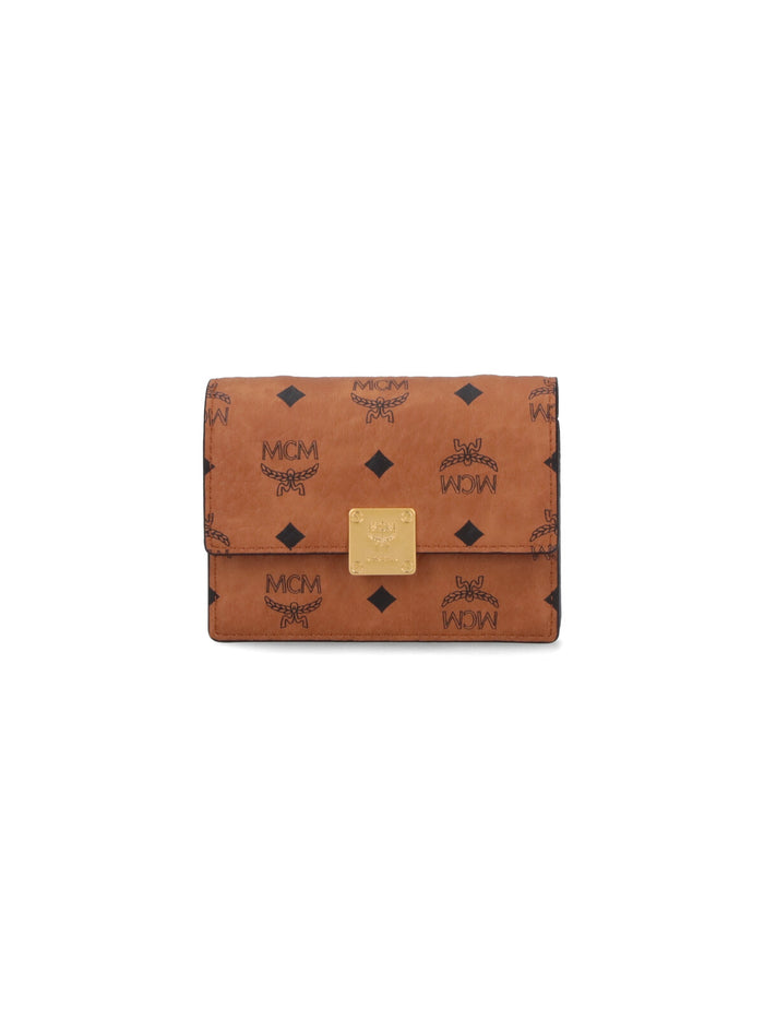 MCM Wallets Brown Polyurethane