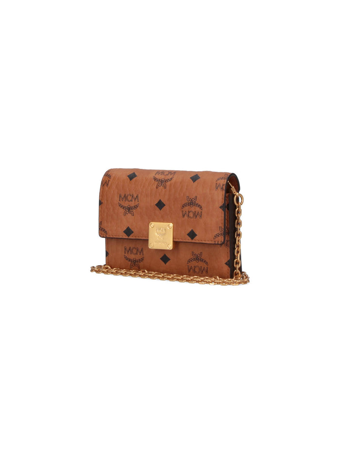 MCM Wallets Brown Polyurethane