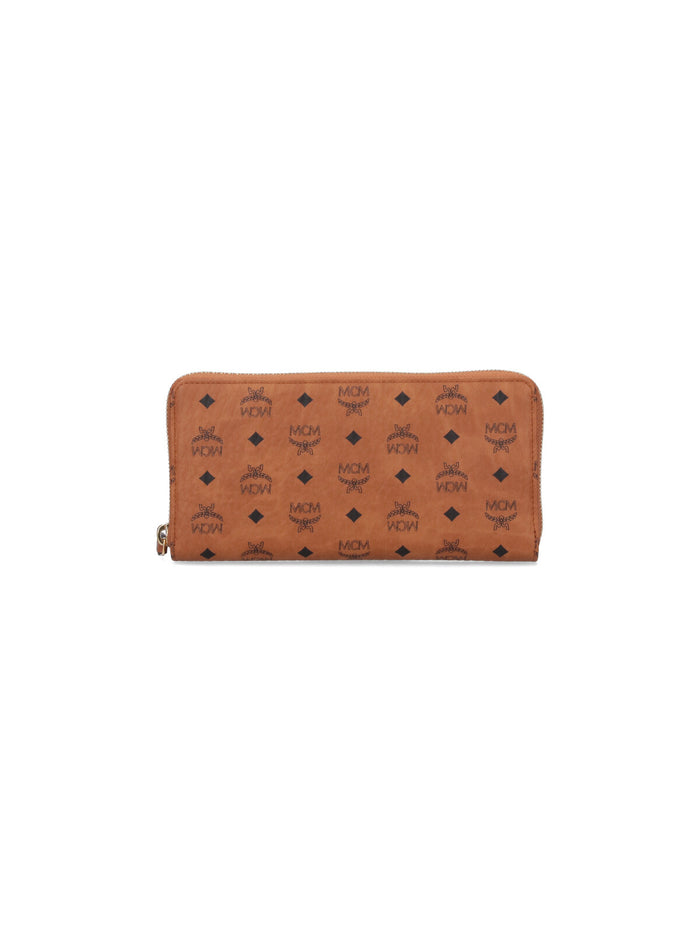 MCM Wallets Brown Polyurethane
