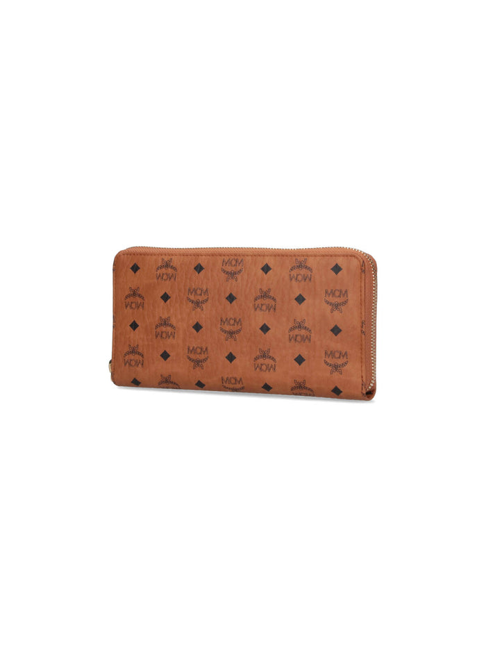 MCM Wallets Brown Polyurethane