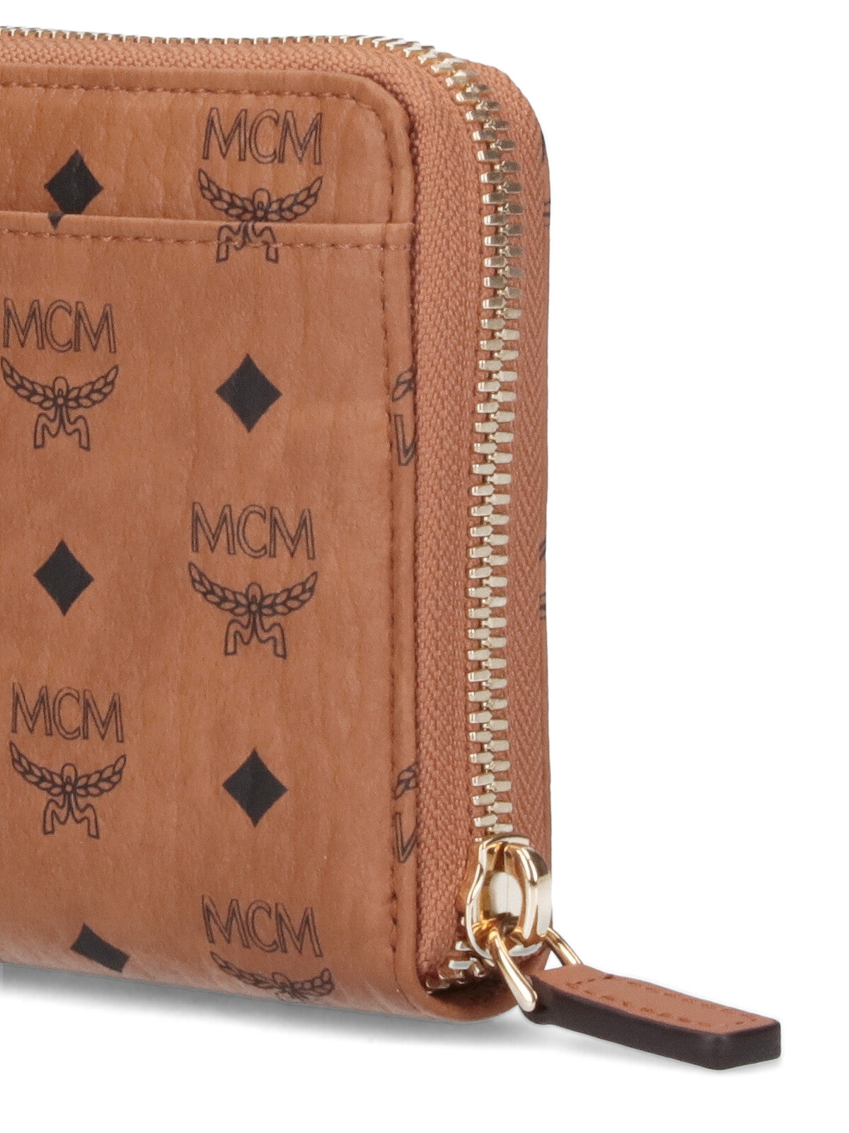 MCM Wallets Brown Polyurethane