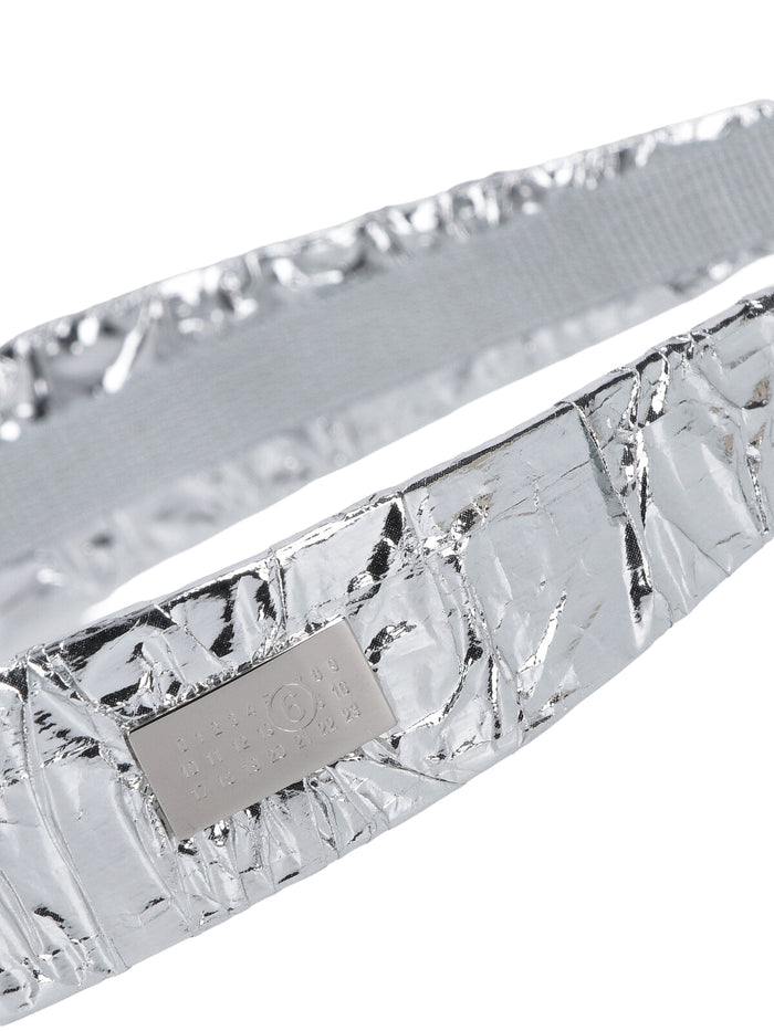 MM6 Maison Margiela Accessories Silver Polyester