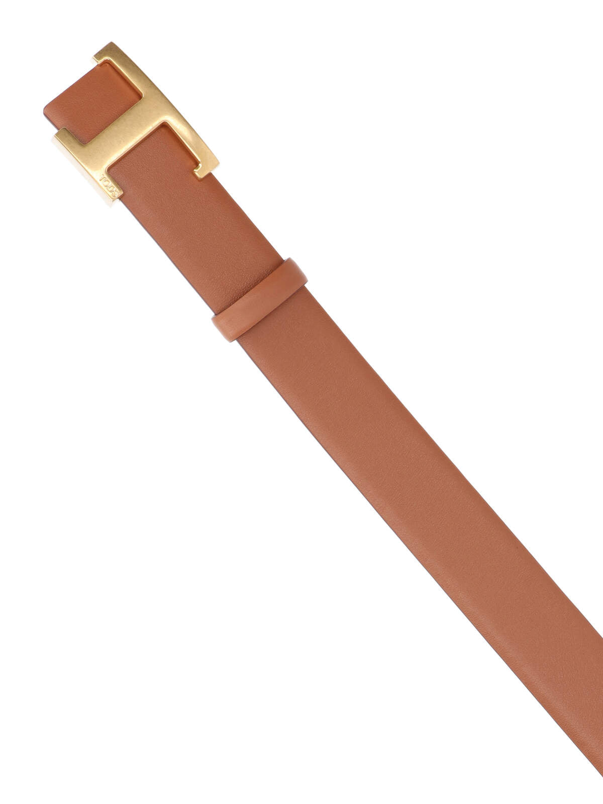 Tods Belts Brown Calf Leather