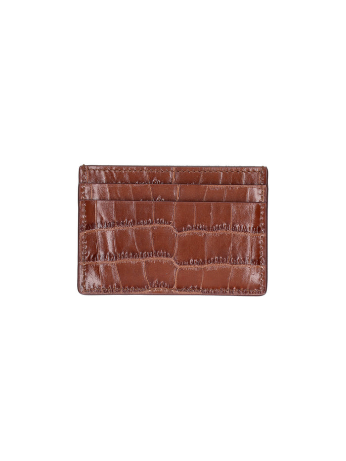 Tom Ford Wallets Brown Upper: Calf Leather