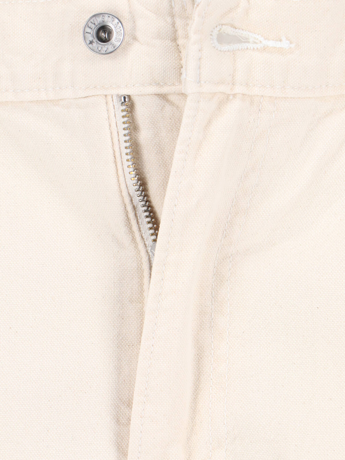 LEVIS STRAUSS Jeans White Cotton