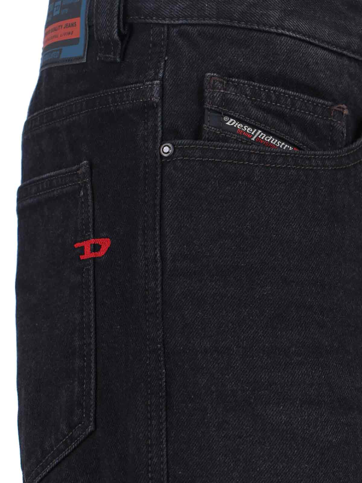 Diesel Jeans Black Cotton