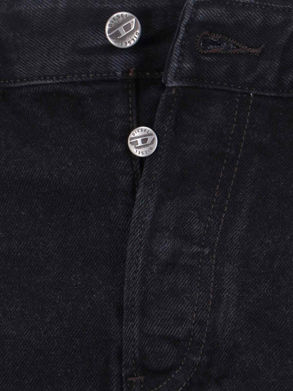 Diesel Jeans Black Cotton