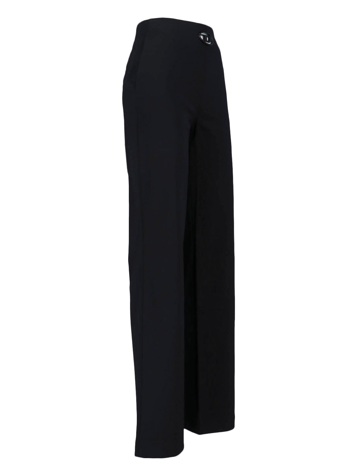 Diesel Trousers Black Polyester