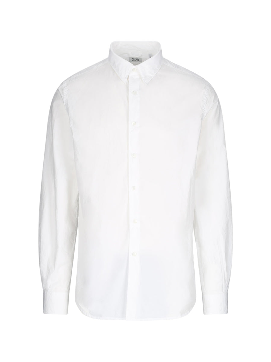 Aspesi 100% Cotton shirt in white