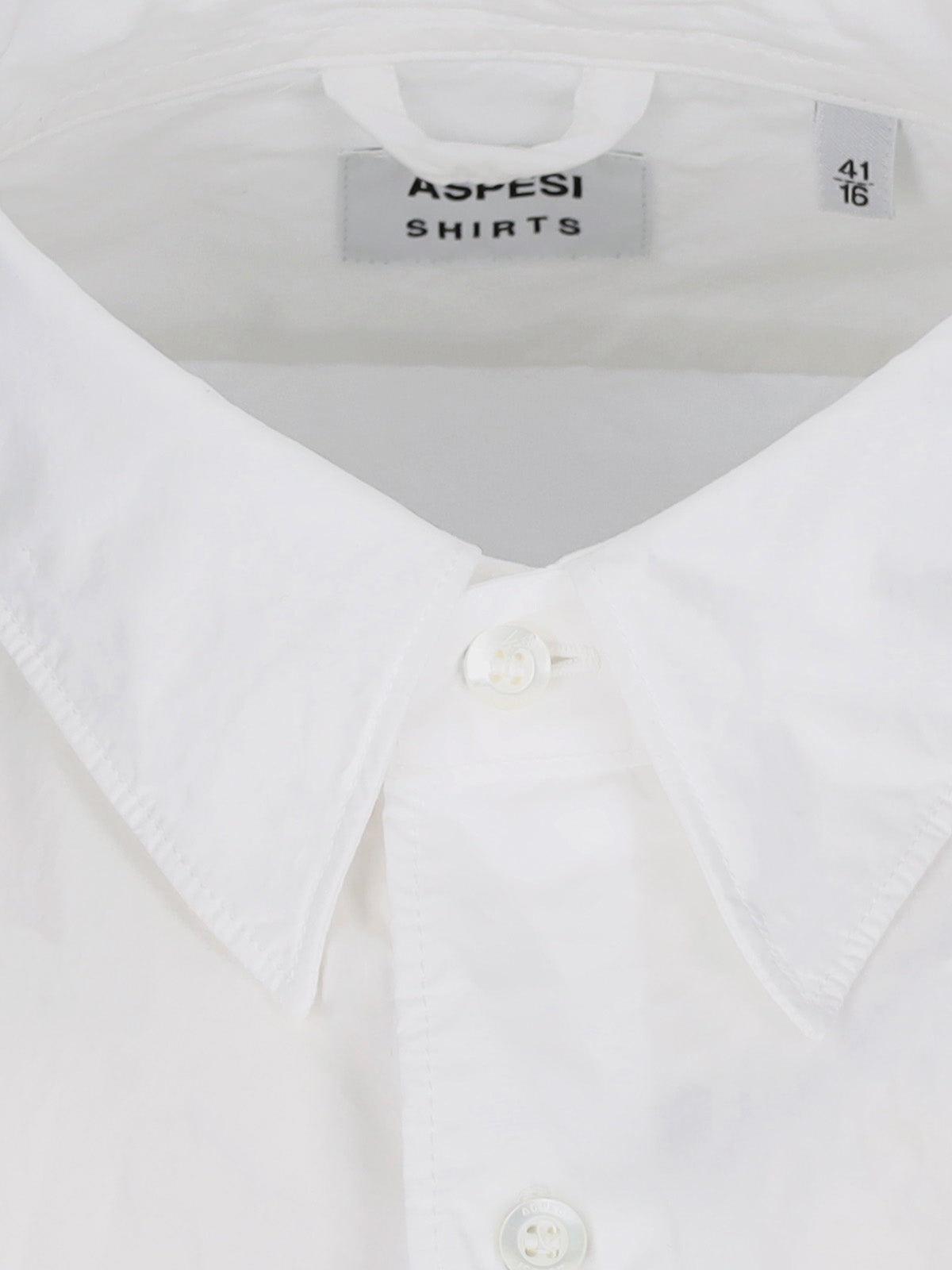 Aspesi Shirts White Cotton