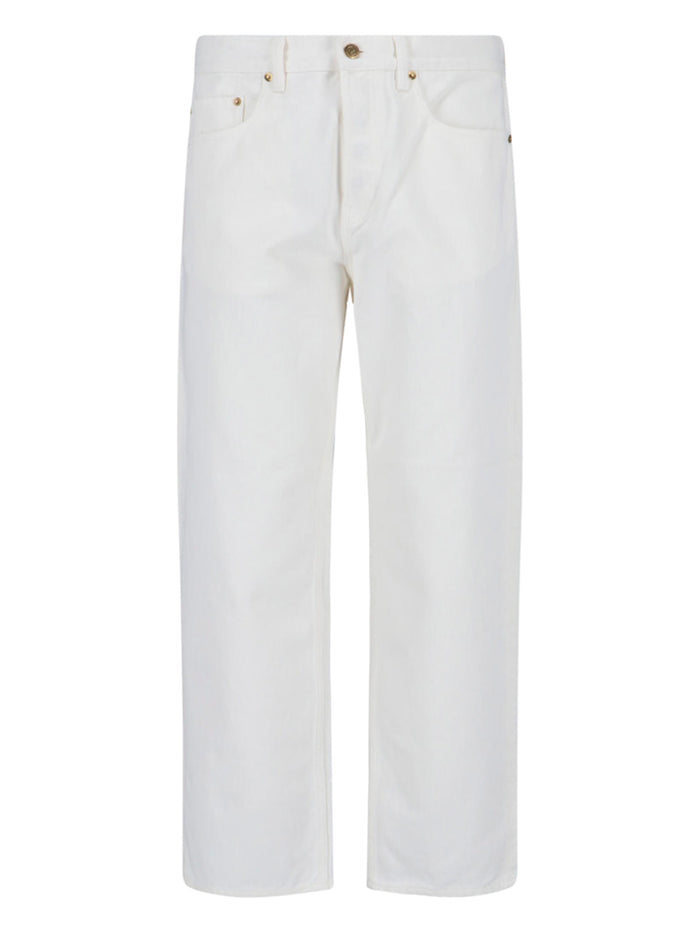 Golden Goose Jeans White Cotton
