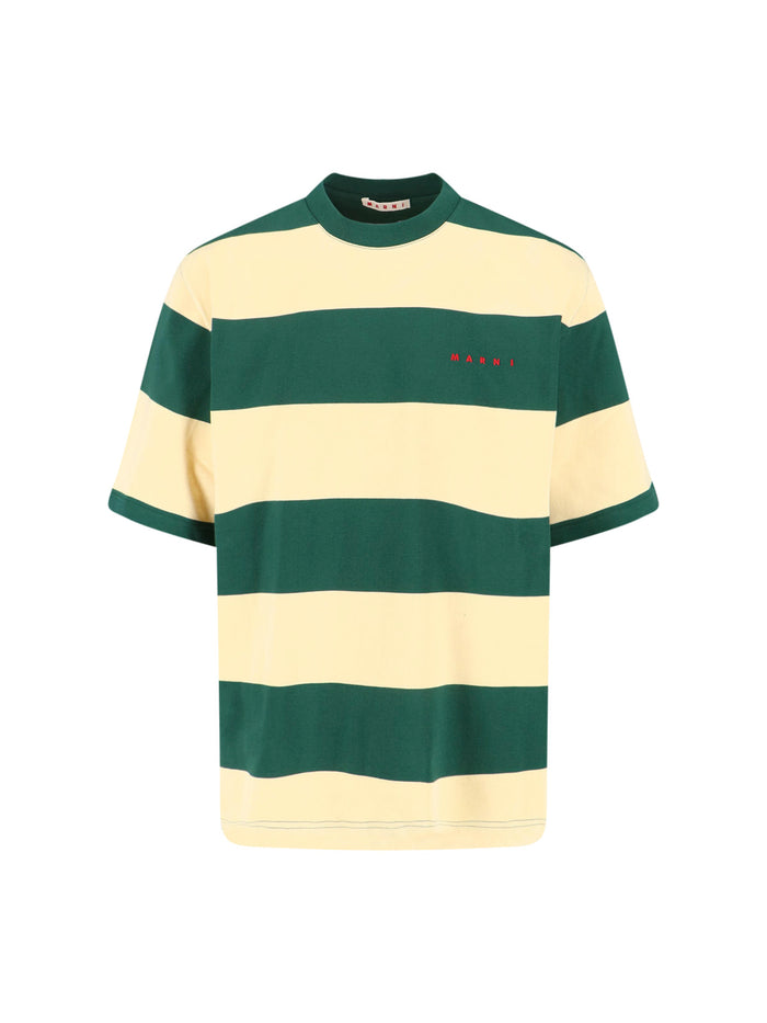 Marni T-shirts and Polos Yellow Cotton