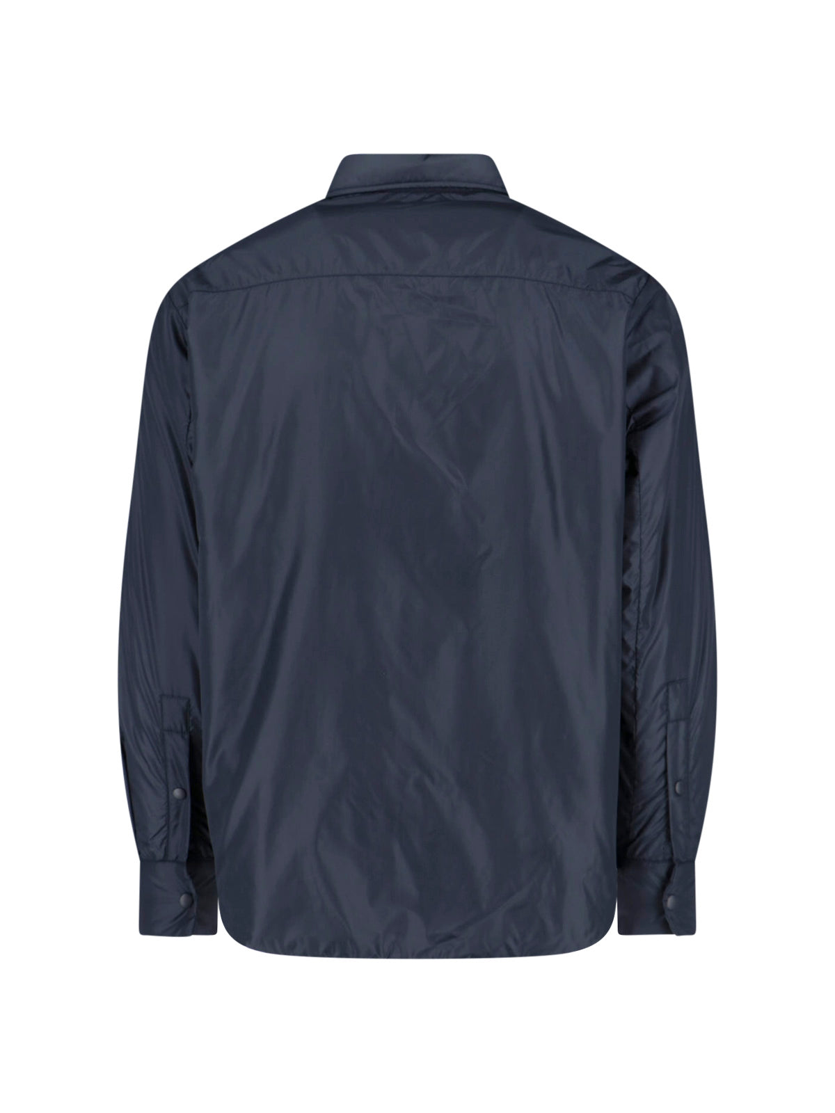 Aspesi Shirts Blue Polyamide
