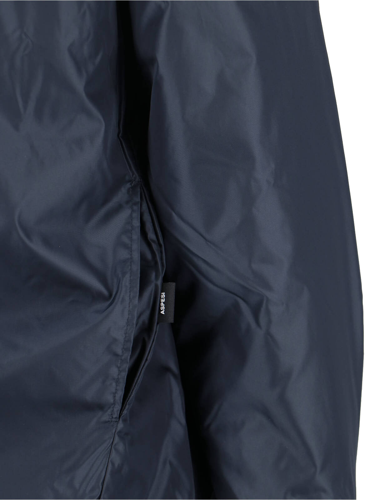 Aspesi Shirts Blue Polyamide