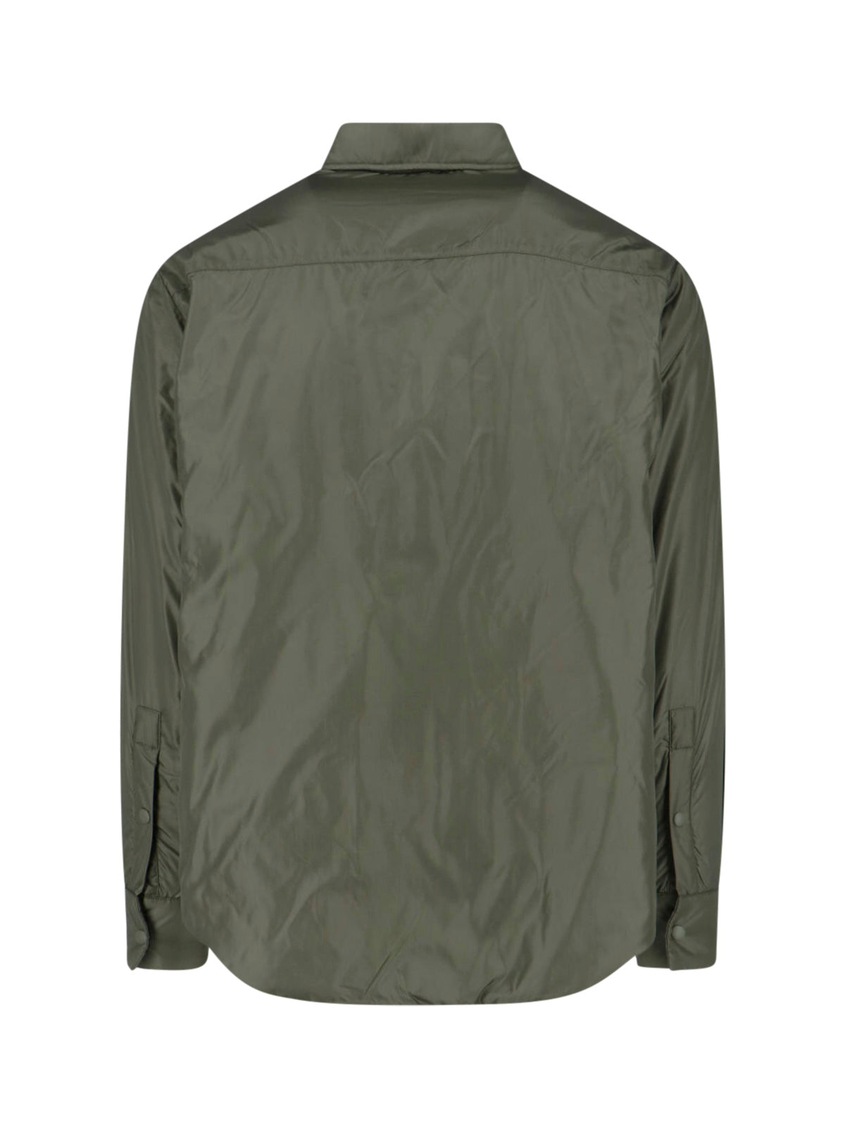 Aspesi Shirts Green Polyamide
