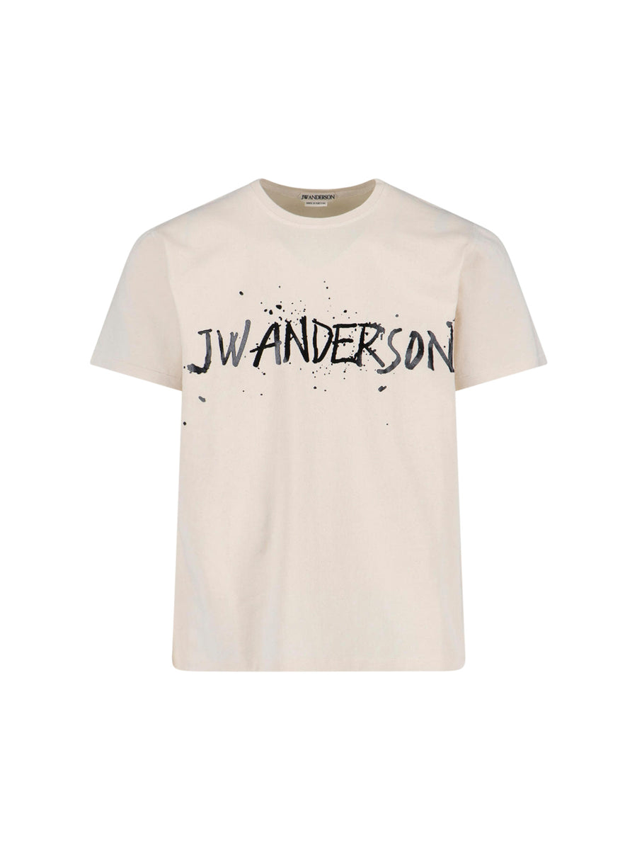 J.W.Anderson 100% Cotton t-shirt in white