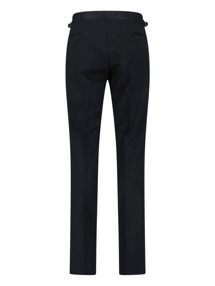 Tom Ford Trousers Black Wool