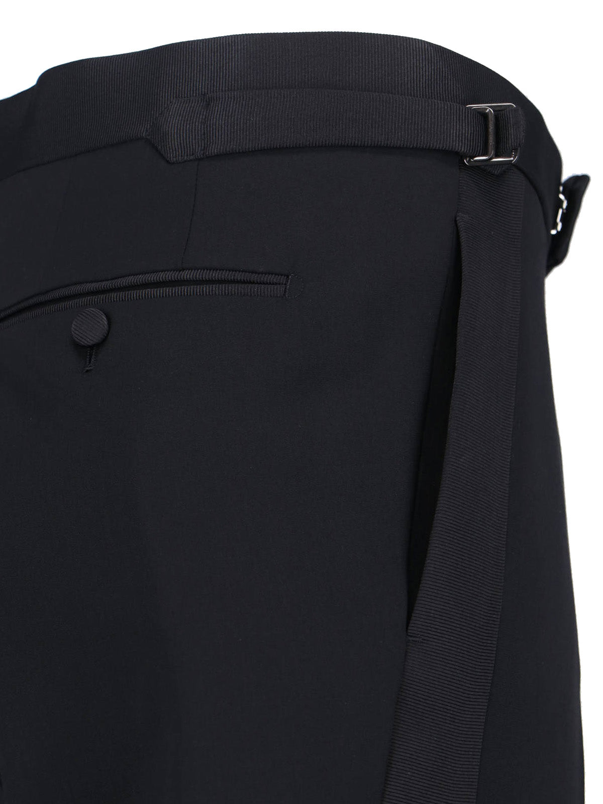 Tom Ford Trousers Black Wool