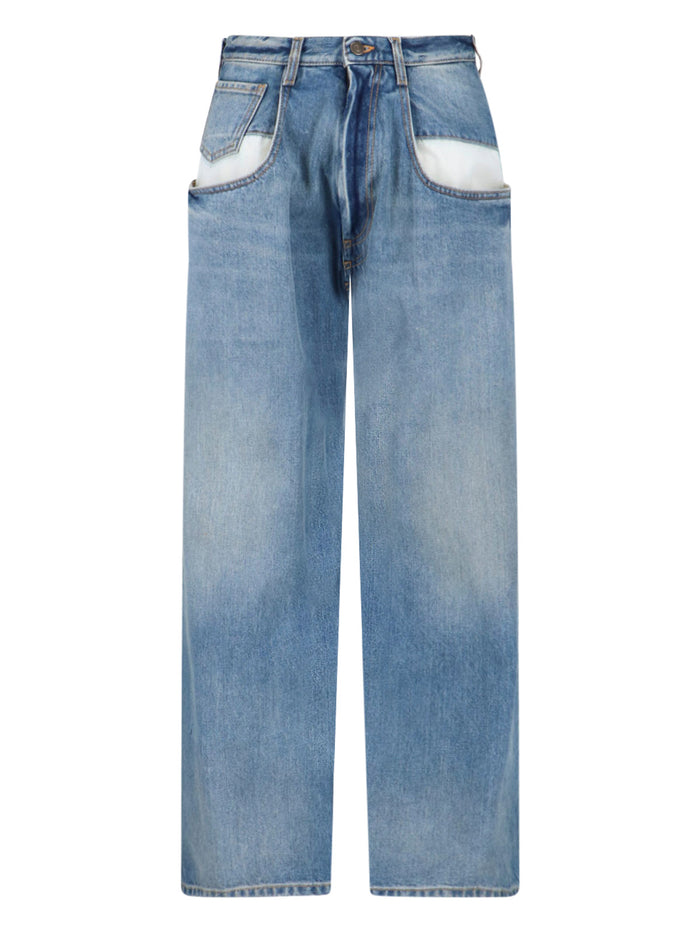 Maison Margiela Jeans Blue Cotton