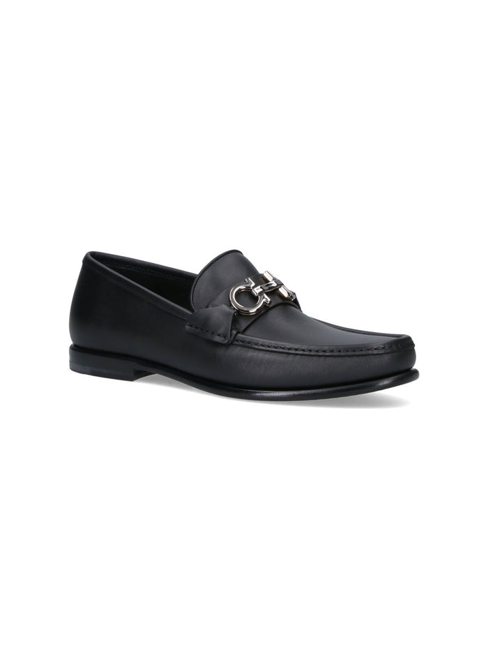 Ferragamo Flat shoes Black Upper:calf Leather