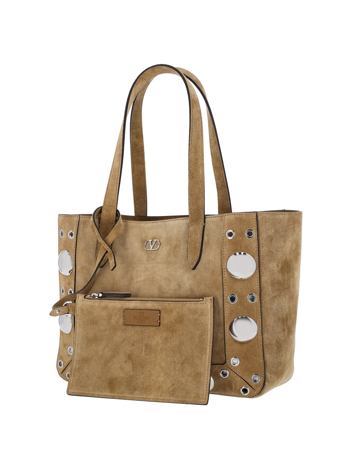 Valentino Garavani Bags Beige Leather