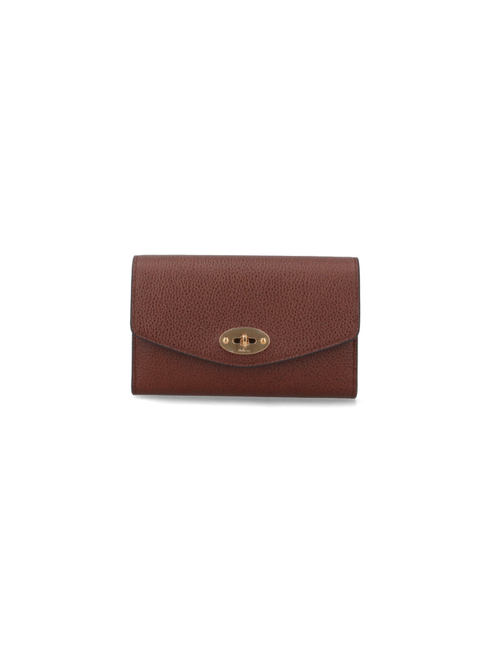 Mulberry Wallets Brown Bovine Leather