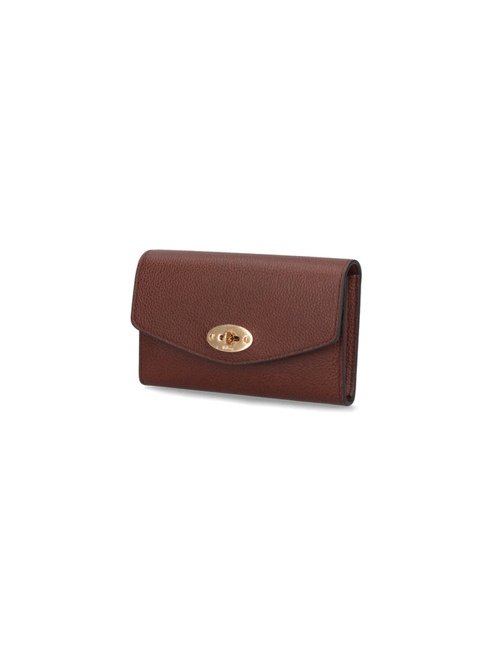 Mulberry Wallets Brown Bovine Leather