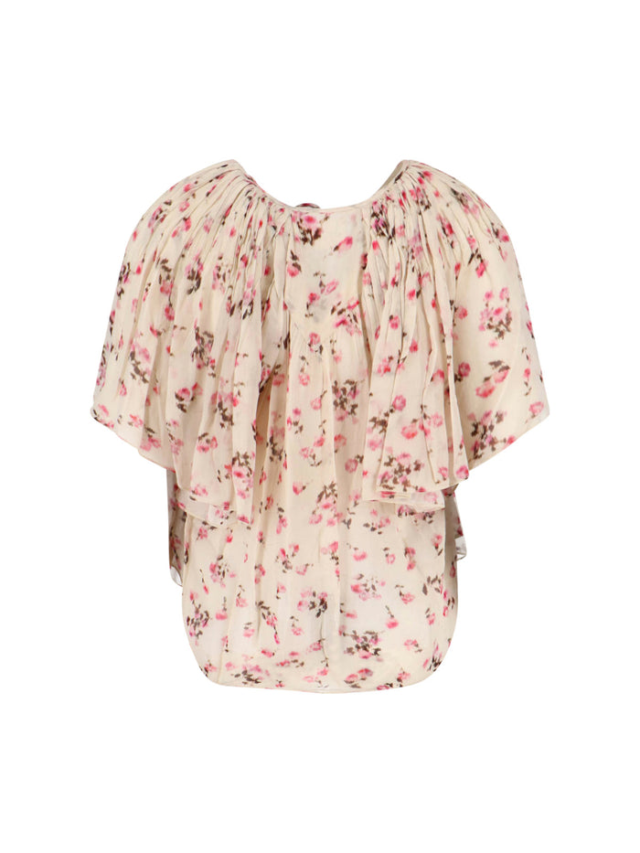 MARANT ETOILE Top Beige Viscose