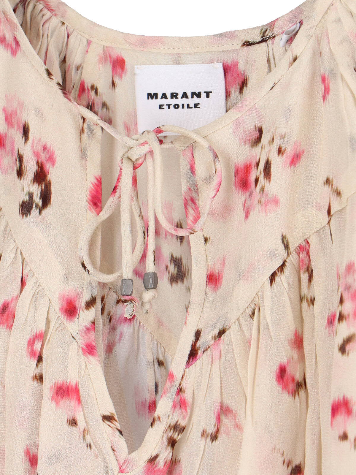 MARANT ETOILE Top Beige Viscose