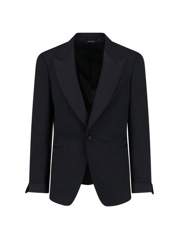 Tom Ford 96% Wool blazer in black