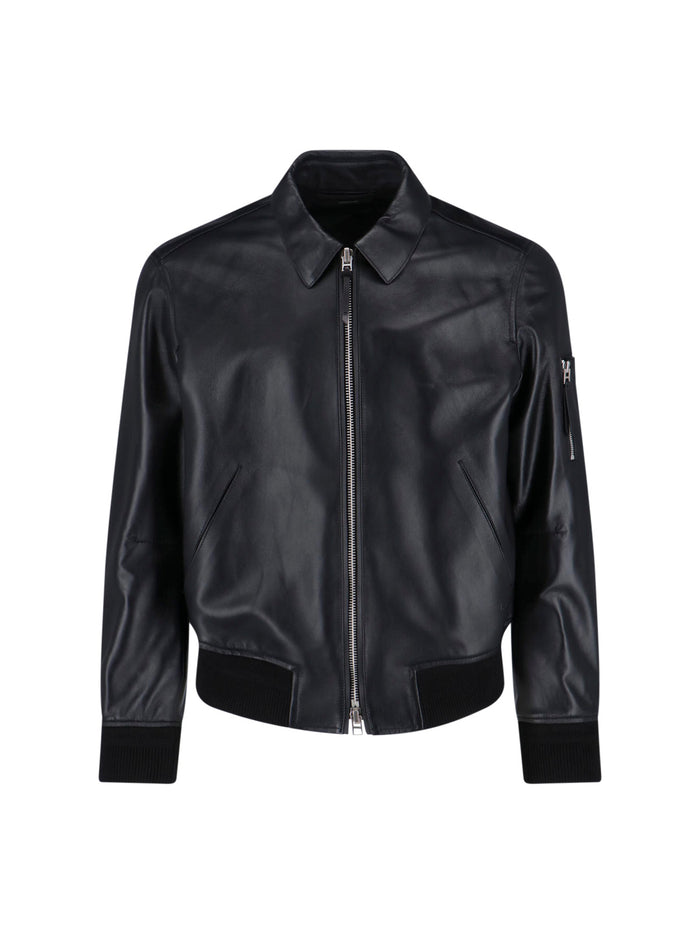 Tom Ford Jackets Black Lamb Leather